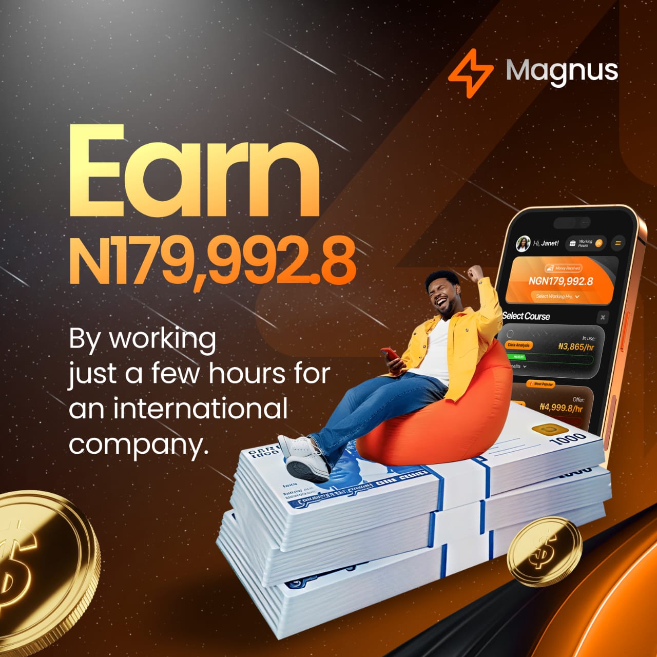 Happy professionals using Magnus